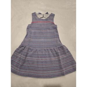Janie & Jack Blue/Coral Dress Sz 4